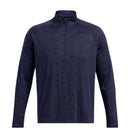 UNDER ARMOUR UA TECH TEXTURED 1/2 ZIP 452 ETHER BLUE Trainingsjacken UNDER ARMOUR MIDNIGHT NAVY M
