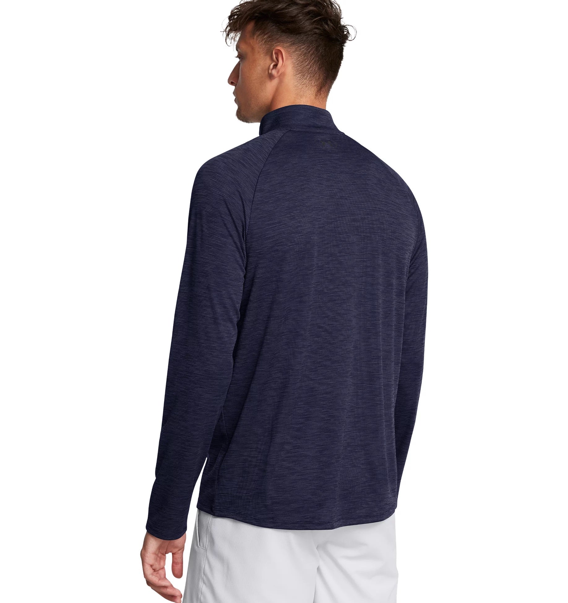 UNDER ARMOUR UA TECH TEXTURED 1/2 ZIP 452 ETHER BLUE Trainingsjacken UNDER ARMOUR