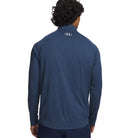 UNDER ARMOUR UA TECH TEXTURED 1/2 ZIP 452 ETHER BLUE