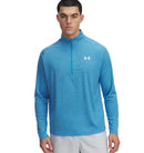 UNDER ARMOUR UA TECH TEXTURED 1/2 ZIP 452 ETHER BLUE Trainingsjacken UNDER ARMOUR 452 ETHER BLUE S