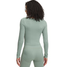 UNDER ARMOUR UA VANISH SEAMLESS LS 348 SILICA GREEN Trainingsjacken UNDER ARMOUR