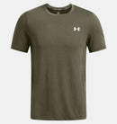 UNDER ARMOUR UA VANISH SEAMLESS SS Trainingsshirts UNDER ARMOUR MARINE OD GREEN S