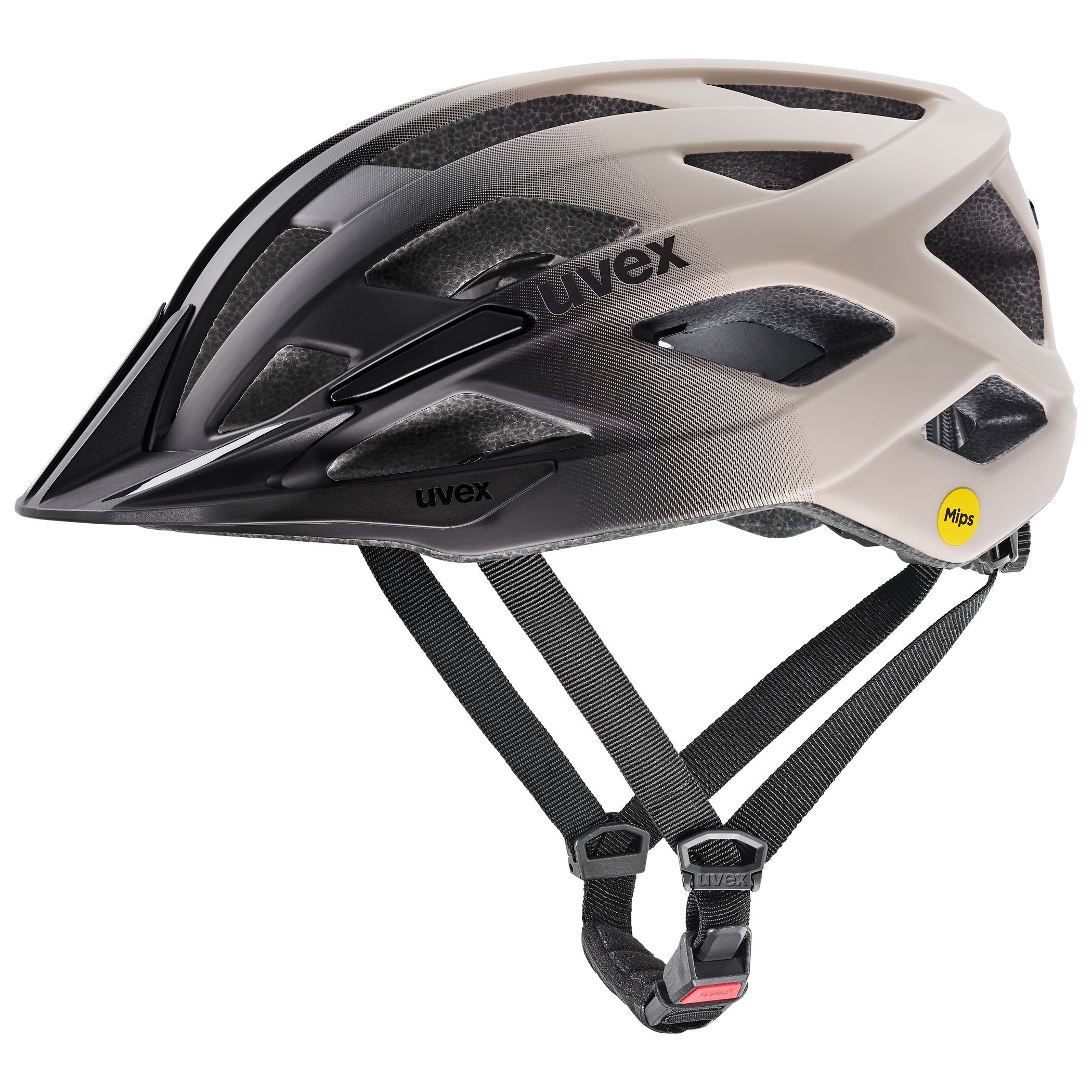 UVEX uvex i-vo 2 MIPS Fahrradhelme & Schoner UVEX 0315 Warm grey-black 52