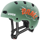 UVEX uvex kid 4 style Fahrradhelme & Schoner UVEX moss green-papya matt 55