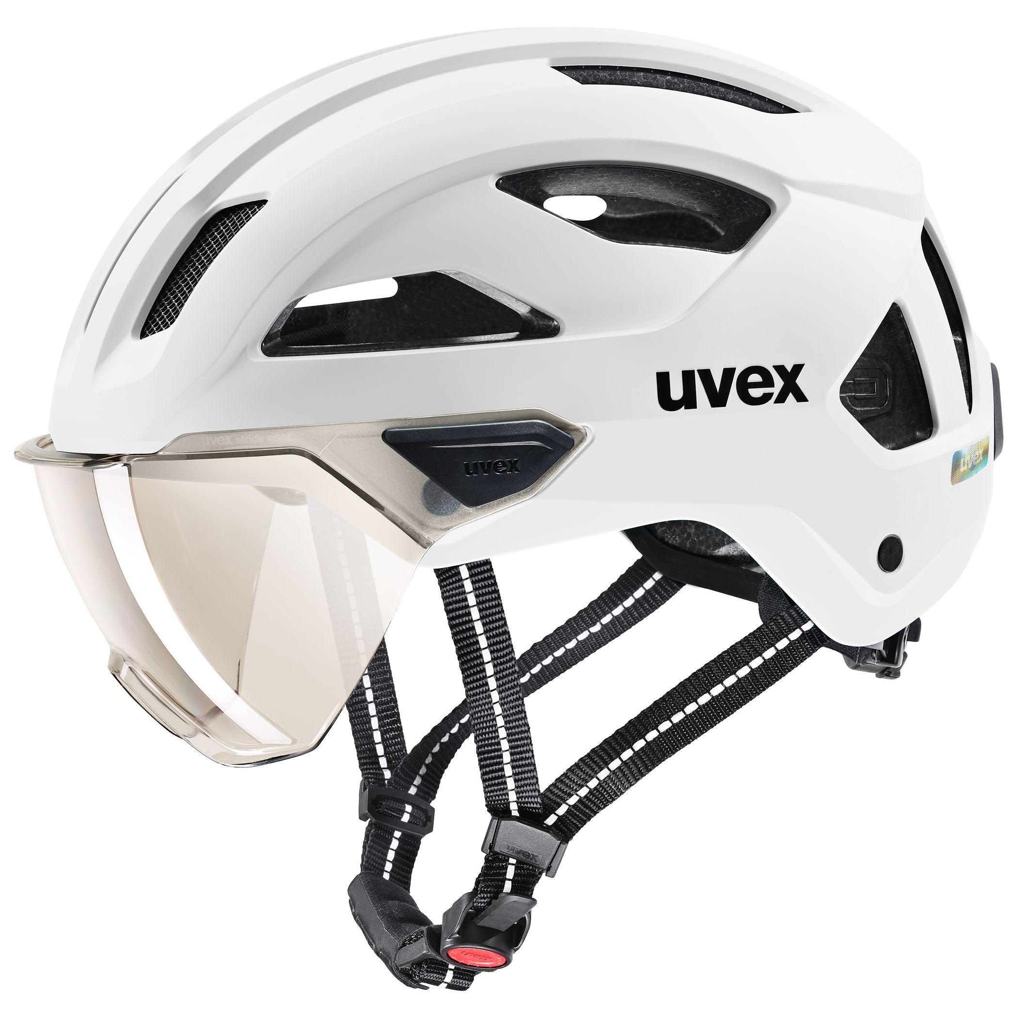 UVEX uvex stride visor Fahrradhelme & Schoner UVEX White matt 56