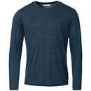 VAUDE Me Essential LS T-Shirt Wandershirts /-hemden VAUDE dark sea uni S