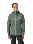 VAUDE Wo All Year Elope Softshell Jacket agave Wanderjacken VAUDE