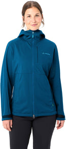 VAUDE Wo All Year Elope Softshell Jacket agave Wanderjacken VAUDE