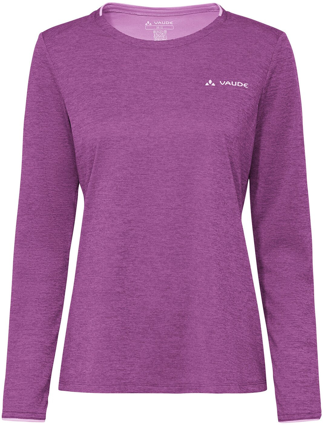 VAUDE Wo Essential LS T-Shirt Wandershirts /-hemden VAUDE magenta 38