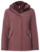 VAUDE Wo Rosemoor 3in1 Jacket II Wanderjacken VAUDE ruby dusk 36