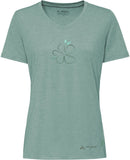 VAUDE Wo Skomer Print T-Shirt III dark sea Wandershirts /-hemden VAUDE dusty fern 38