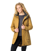 VAUDE Wo Skomer Winter Parka III Fahrradjacken VAUDE peanut butter 40