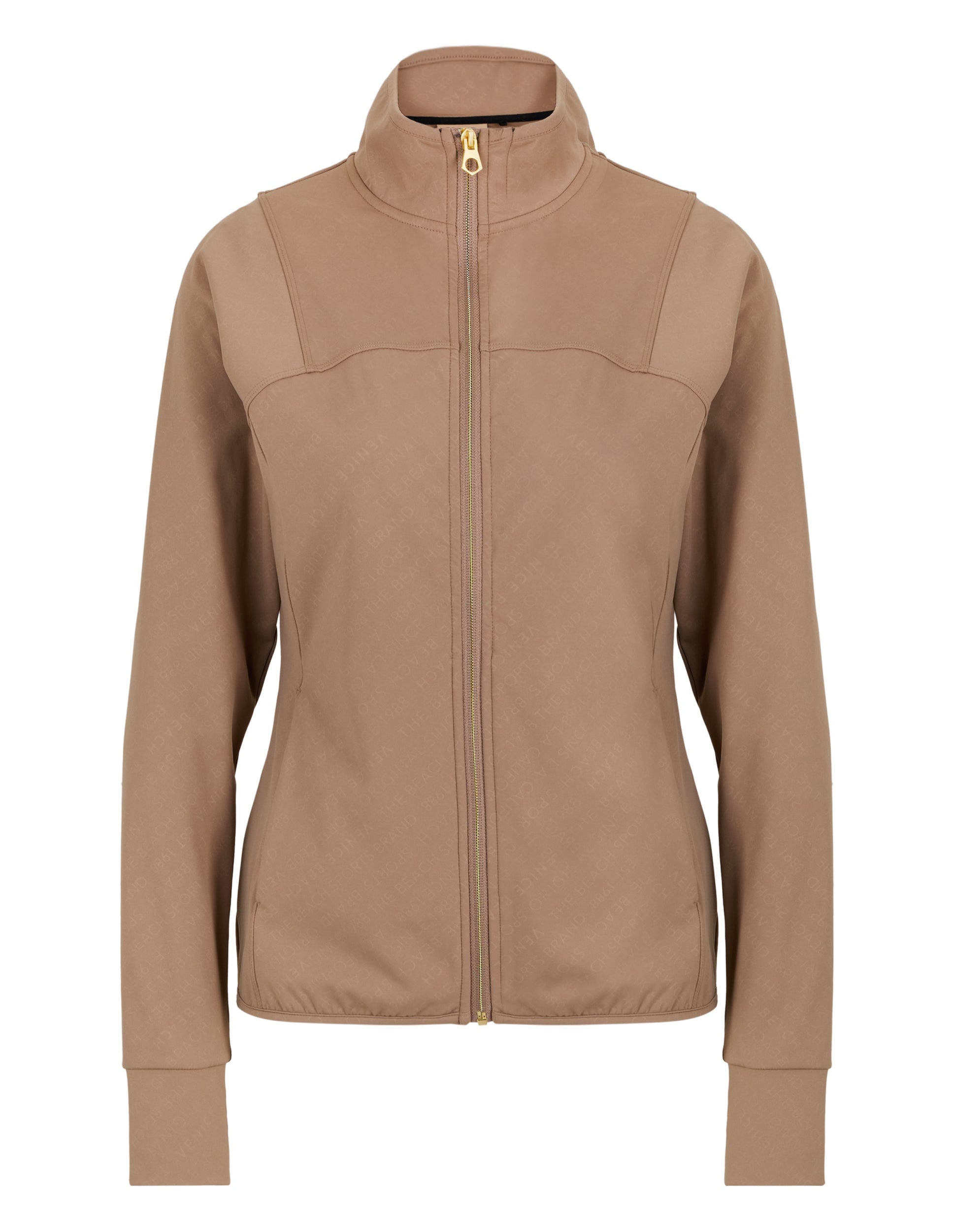 VENICE BEACH VB_Beven 1117 Jacket anthracite Trainingsjacken VENICE BEACH AOP typo_nubuk XS