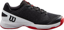 WILSON RUSH PRO JR L Black/Wh/RD Tennisschuhe WILSON Black/White/Wilson Red 33 1/3