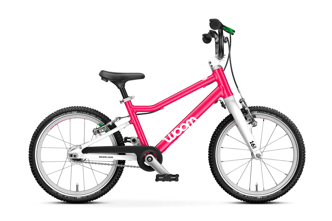 WOOM WOOM GO 3 AUTOMAGIC Kinder-/ Jugendbike WOOM 4005 hot pink -