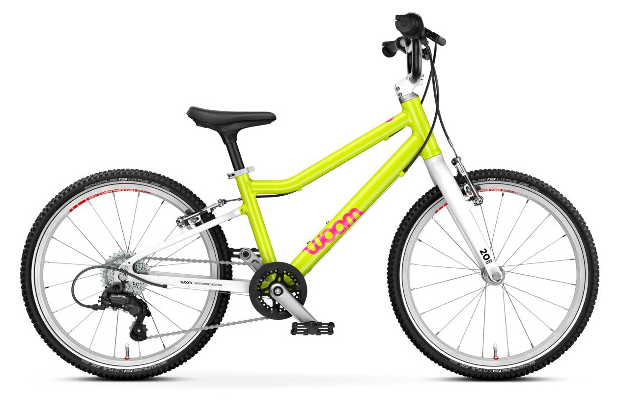 WOOM GO 4 Kinder-/ Jugendbike WOOM 5008 neon lime -