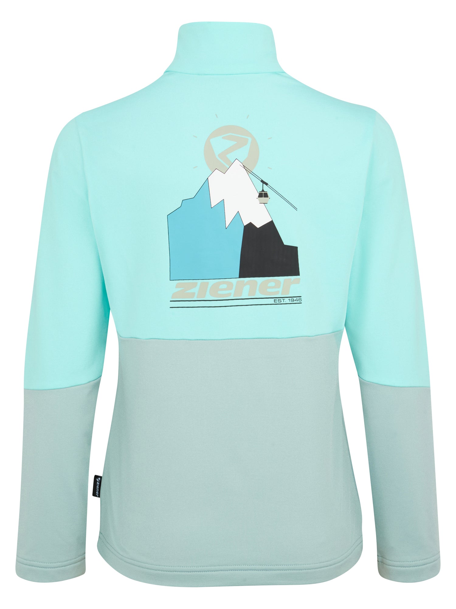 ZIENER JARPS-Z midlayer junior unisex Skifleece ZIENER