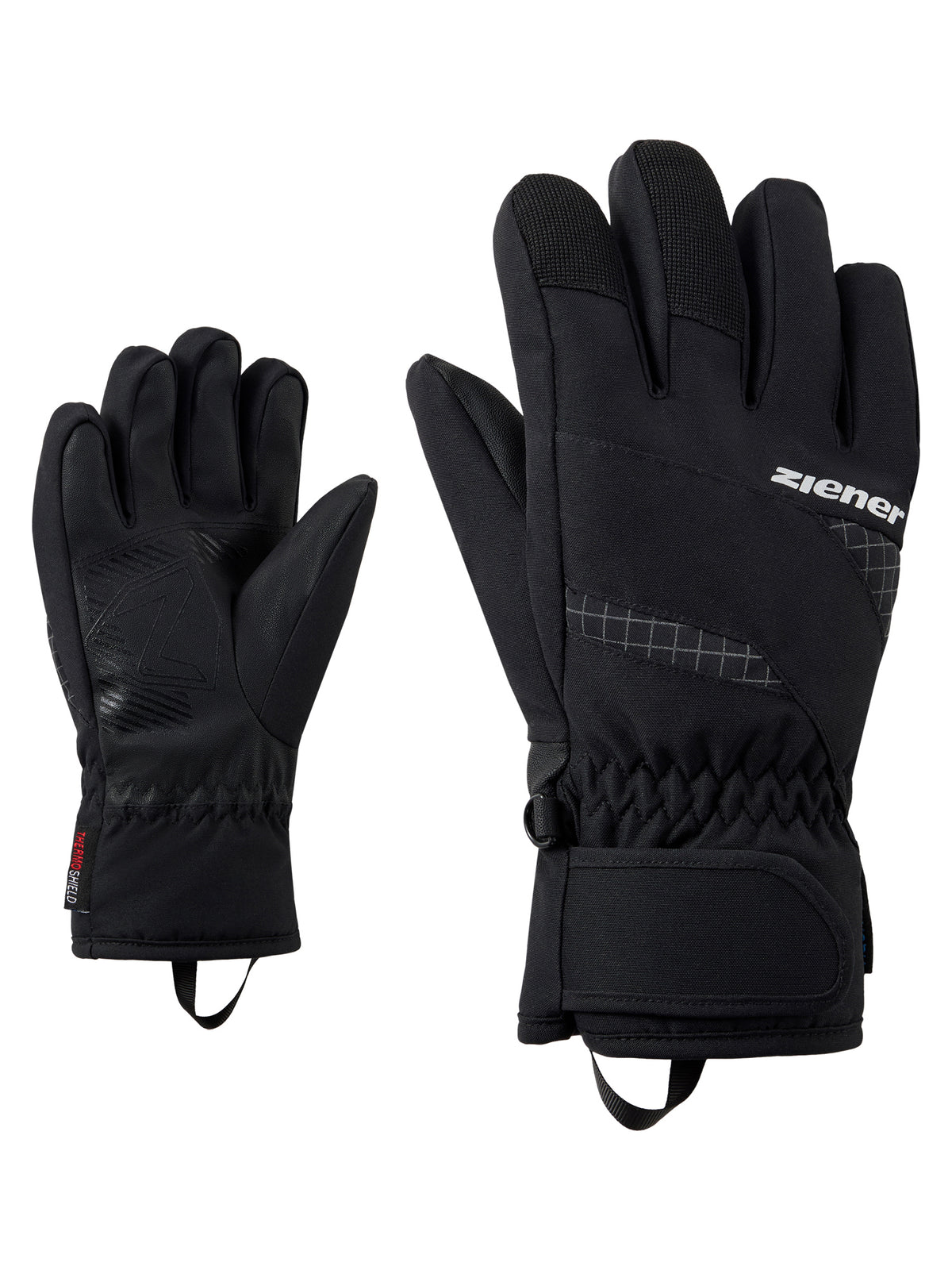 ZIENER LUUKI-Z AS® glove junior unisex Ski- & Snowboardhandschuhe ZIENER black 3,5