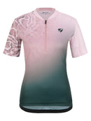ZIENER NELENIA shirt lady Fahrradtrikots ZIENER DARK JUNGLE 36