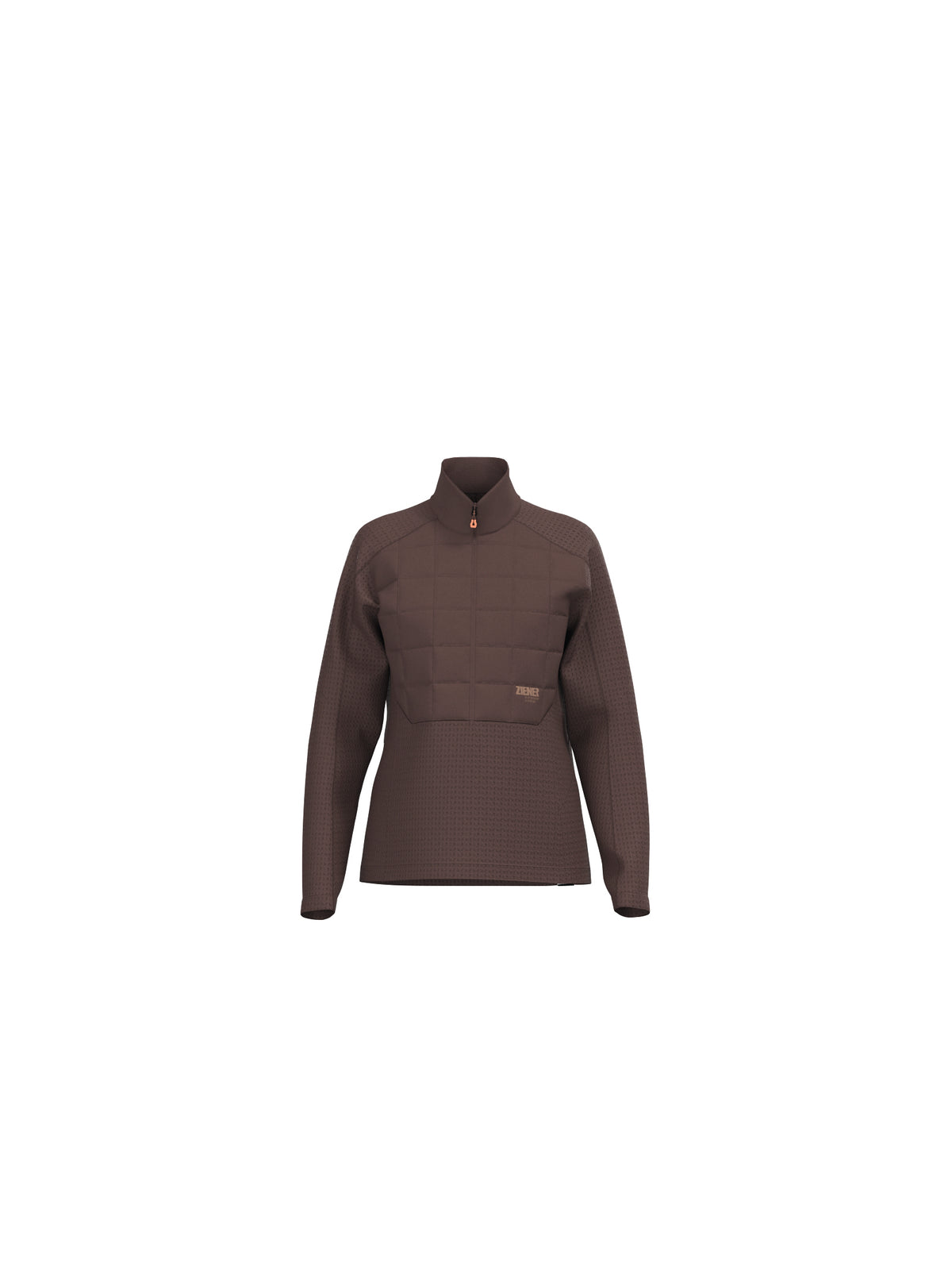 ZIENER RAFY-Z lady midlayer lady Skifleece ZIENER chocolate 36