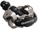 SHIMANO SPD Pedal PDM540 schwarz, o.Reflektor, m Sch.Platten Pedale SHIMANO - schwarz o.Reflektor m Sch.Platten