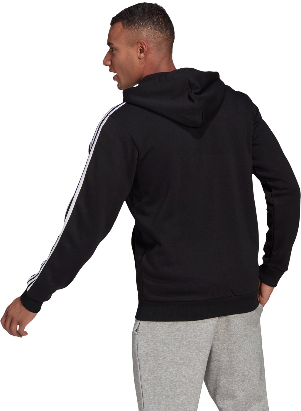 ADIDAS M 3S FL FZ HD Trainingsjacke Herren Trainingsjacken ADIDAS