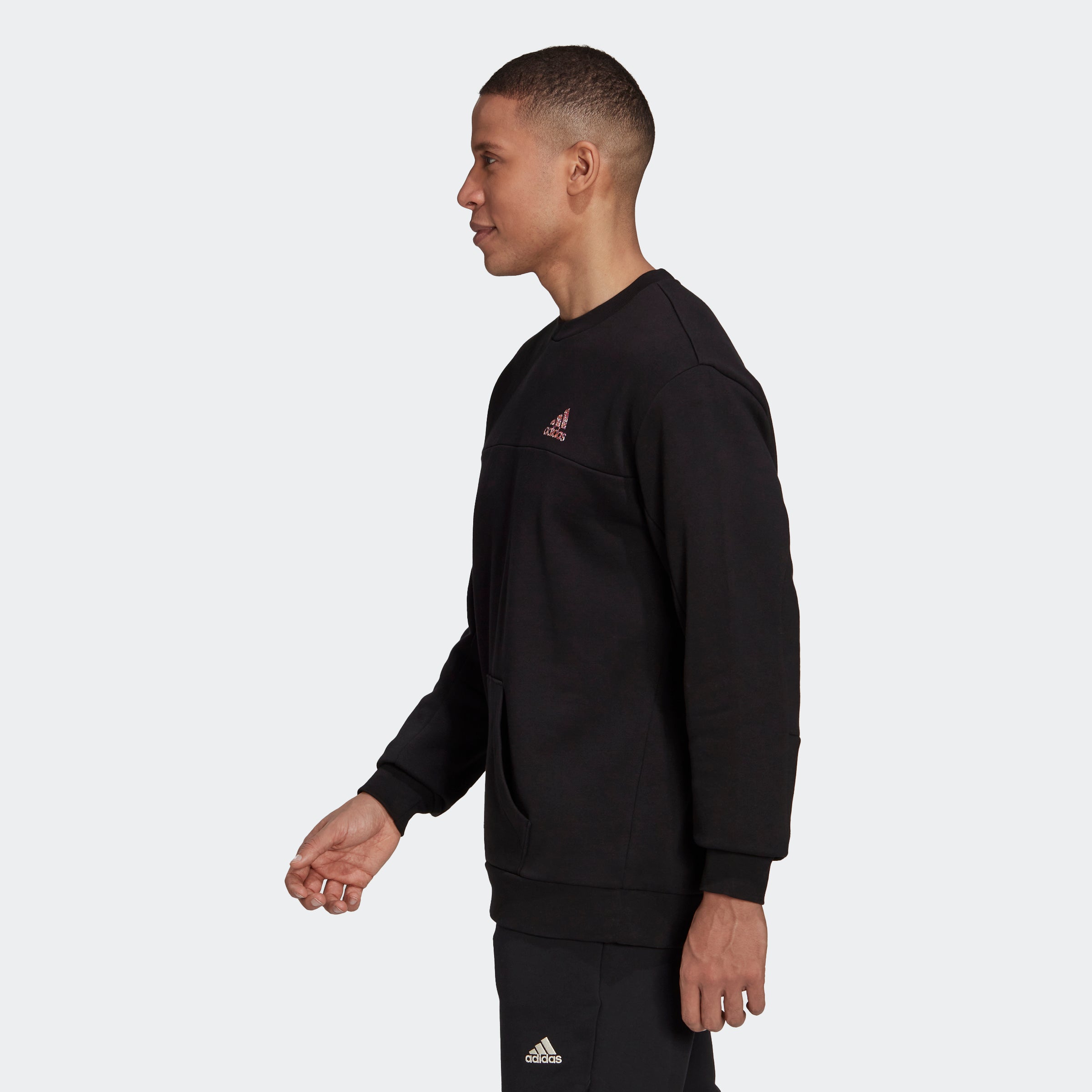 ADIDAS M FL RECBOS, Herren Sweatshirt Freizeitpullover ADIDAS