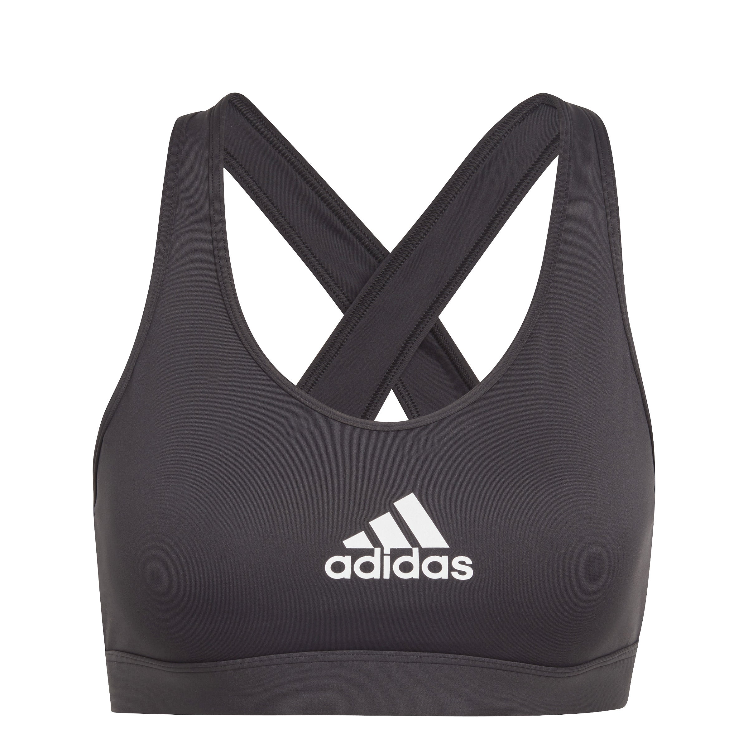 ADIDAS PWR CT MS BRA BHs ADIDAS BLACK/WHITE XS
