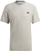 ADIDAS TR-ES STRETCH T T-Shirt Herren Trainingsshirts ADIDAS MGSOGR/WHITE/BLACK S