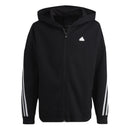 ADIDAS U FI 3S FZ HD Kinder Kapuzenpullover Trainingsjacken ADIDAS BLACK/WHITE 128