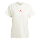 ADIDAS W BLUV TEE Trainingsshirts ADIDAS OWHITE XS