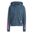 ADIDAS W FI 3S FZ Damen Kapuzenpulli Sweatshirt Trainingsjacken ADIDAS ARCNGT XS