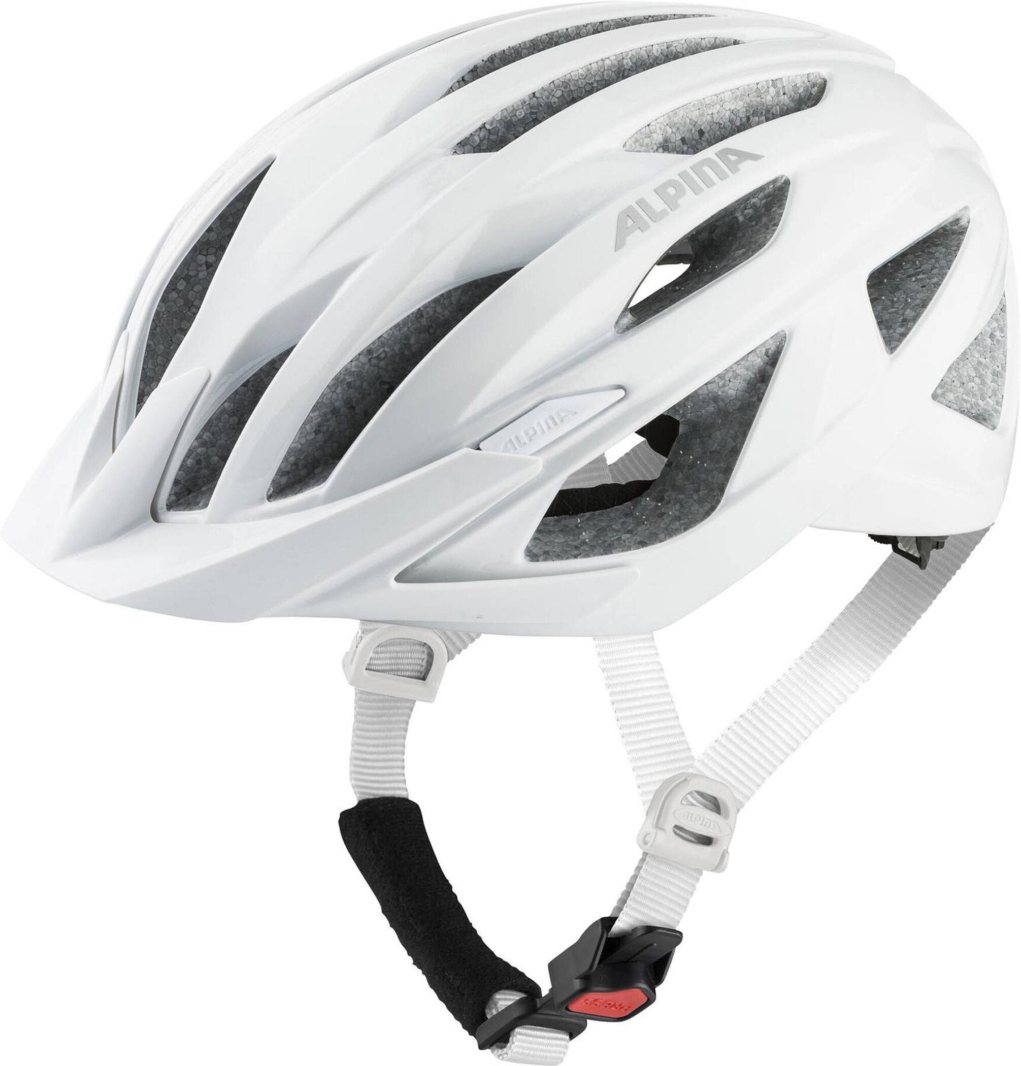 ALPINA PARANA Fahrradhelme & Schoner ALPINA 10 white gloss 51