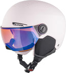 ALPINA Kinder Helm ZUPO VISOR Skihelme ALPINA 50 rose matt 48