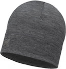 BUFF Herren LIGHTWEIGHT MERINO WOOL Mütze SOLID Mützen BUFF GREY -