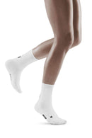 CEP CEP classic all white socks, mid cu Tennissocken CEP white II