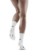 CEP CEP classic all white socks, mid cu Tennissocken CEP