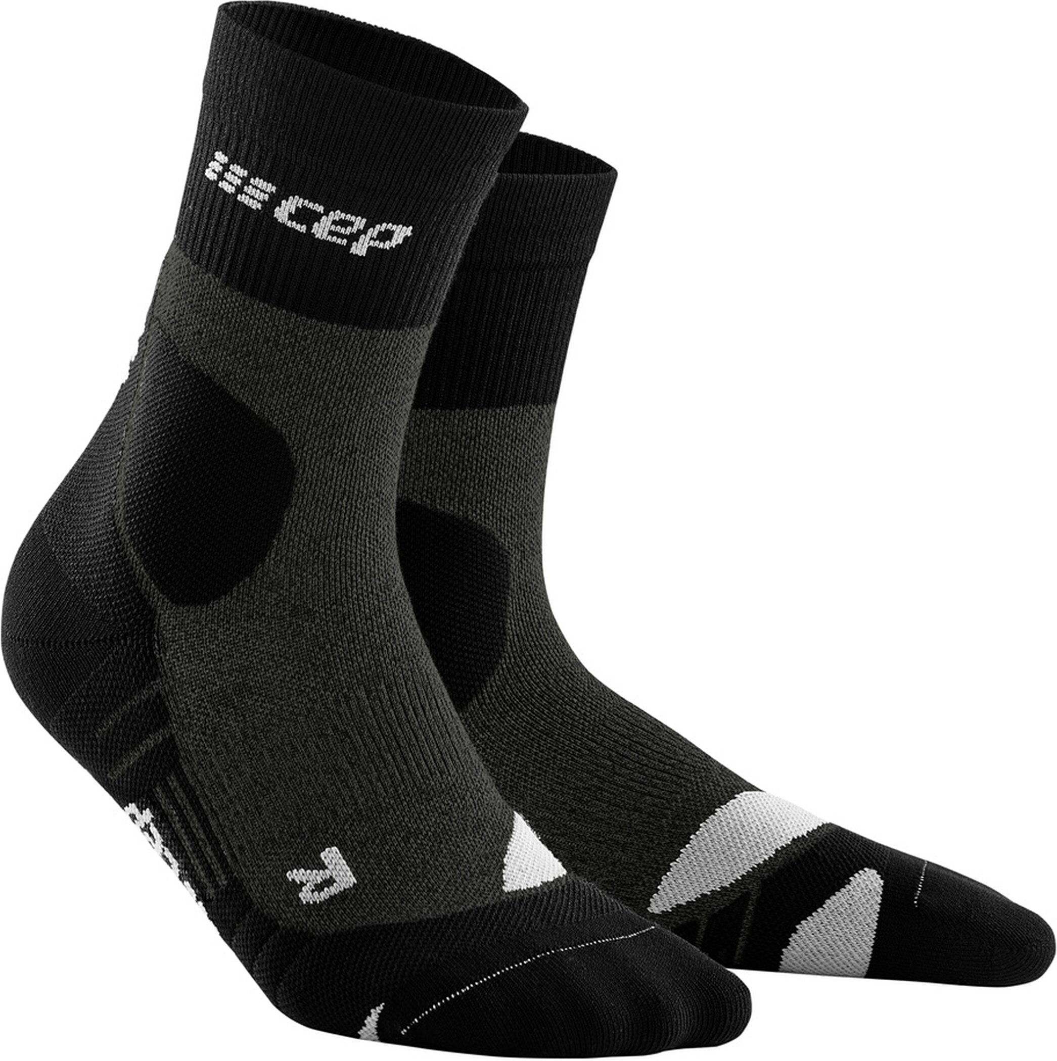 CEP Herren Hiking Merino Mid Cut Socks Wandersocken CEP stonegrey/grey III