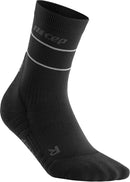 CEP reflective mid cut socks, men Laufsocken CEP