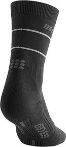 CEP reflective mid cut socks, men Laufsocken CEP