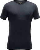 DEVOLD BREEZE MERINO 150 T-SHIRT MAN Unterhemden DEVOLD 950A BLACK S