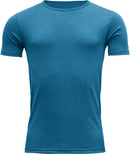 DEVOLD BREEZE MERINO 150 T-SHIRT MAN DEVOLD 258A BLUE MELANGE S