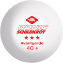 DONIC SCHILDKRÖT TT-Ball 3-Stern AVANTGARDE POLY 40+ Tischtennis DONIC SCHILDKRÖT