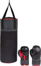 ENERGETICS Boxsack»Box-Set Jr. FT« Fitness Kleingeräte & Zubehör ENERGETICS BLACK/ GREY/ RED -