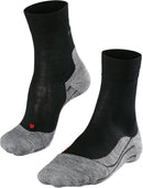 FALKE Damen Laufsocken RU4 Wool Laufsocken FALKE 3010 black-mix 35-36