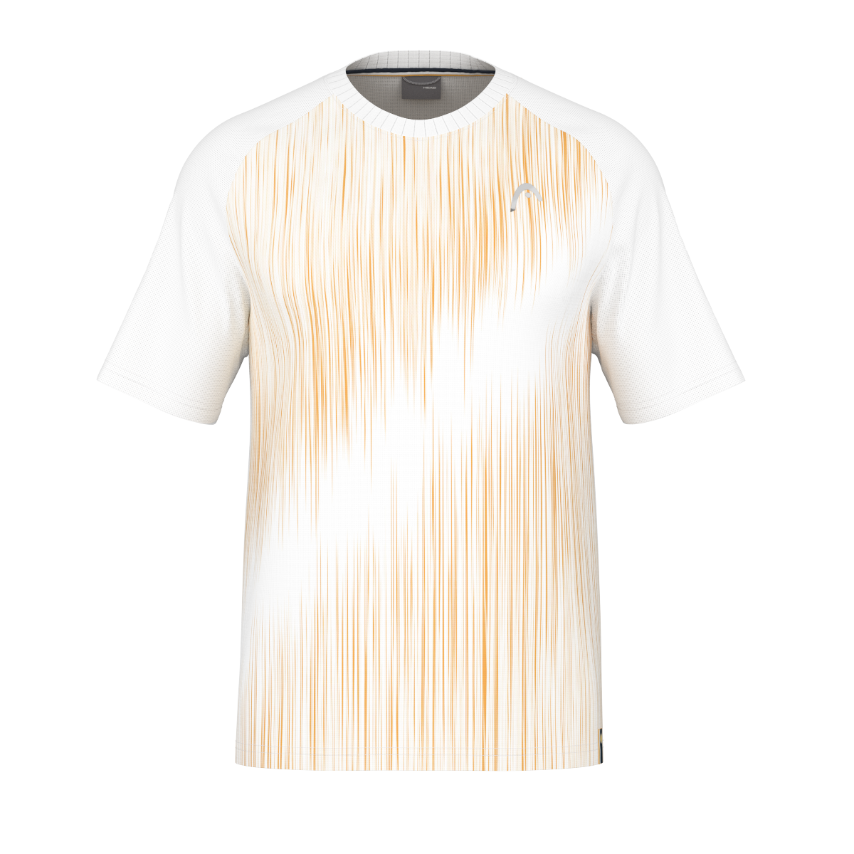 HEAD PERFORMANCE T-Shirt Men Tennisoberteile HEAD XPWH print perf m/ white M