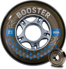 K2 BOOSTER 76MM 80A 8-WHEEL PACK W ILQ Inliner K2 1 black -
