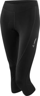 LÖFFLER Damen Tight W 3/4 BIKE TIGHTS TOUR II Fahrradhosen LÖFFLER BLACK 36