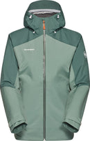 MAMMUT Convey Tour HS Hooded Jacket Women Wanderjacken MAMMUT 40240 jade-dark jade S