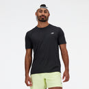 NEW BALANCE Mens Running SS Top Laufshirts NEW BALANCE BK BK S
